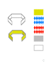 U-Clips 33mm - 33mm gold